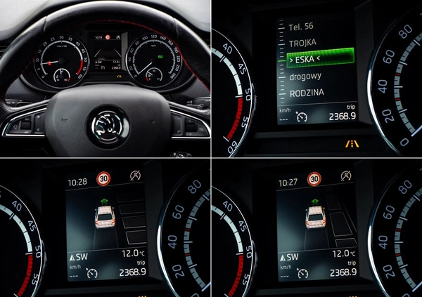 Skoda Octavia cena 59999 przebieg: 189000, rok produkcji 2013 z Głogów małe 781